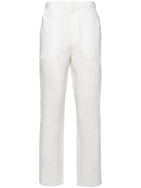 prada panter|prada linen trousers.